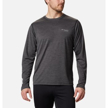 Pánské Mikiny Columbia Trinity Trail II Long Sleeve Černé UEWCYA208